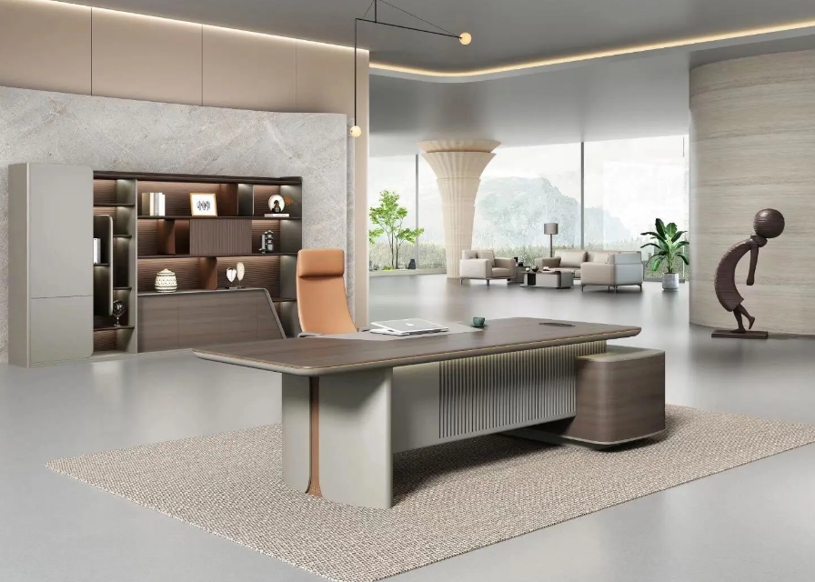 办公家具干货|手把手教你挑选老板桌