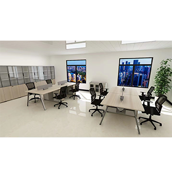 厂家直销办公室职工办公桌椅组合